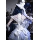 Blood Supply Vampire Bride Spine Collar with Detachable Back Veil(Full Payment Without Shipping)